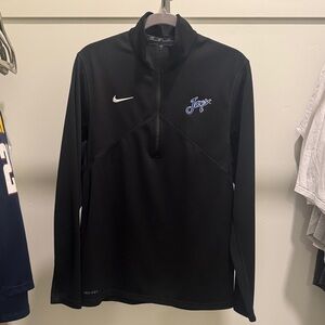 Creighton Nike Black Quarter-Zip Top